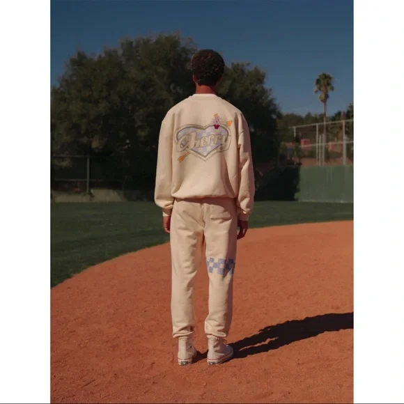 NWT Cherry LA Romance Sweatpants (Canvas) XS Hi-Performance Romance Collection - Picture 8 of 11